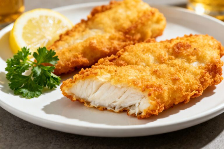 Air Fryer Beer Battered Cod – Crispy, Golden, and Easy