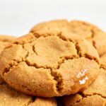 Air fryer peanut butter cookies with soft chewy centers, golden edges, and rich peanut butter flavor, served as an easy homemade dessert fresh from the air fryer.