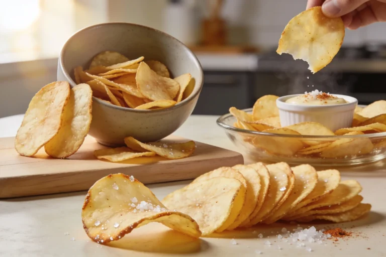 Air Fryer DIY Potato Chips