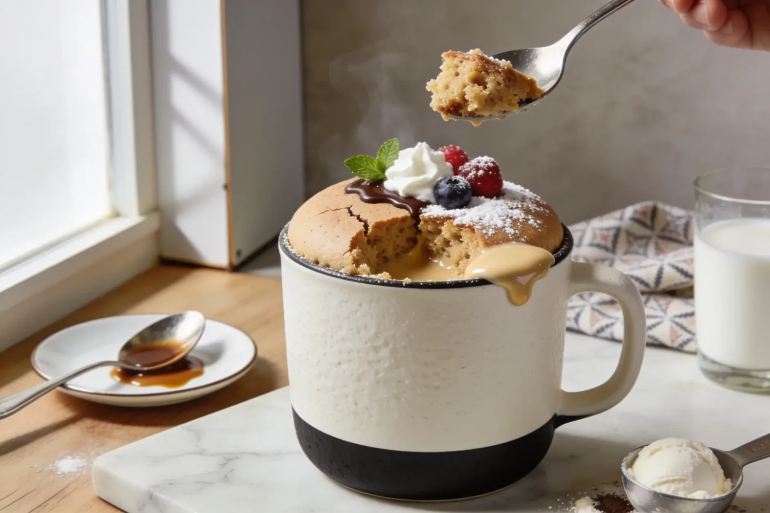 Air Fryer Mug Cake