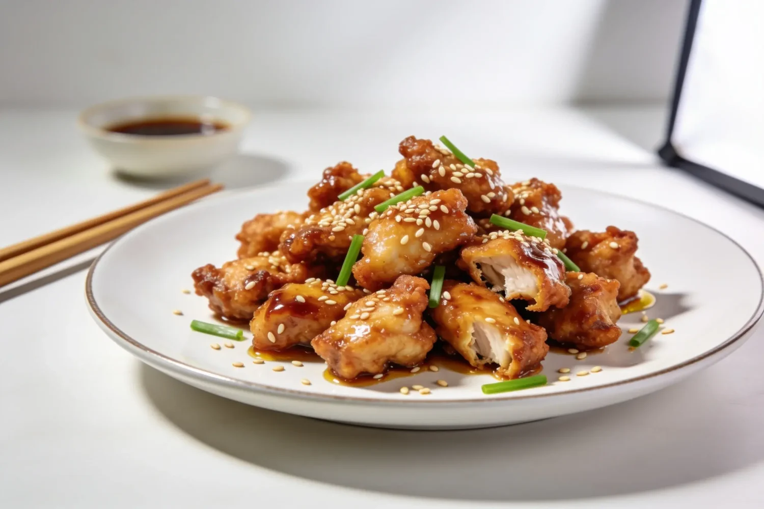 Air Fryer Sesame Chicken