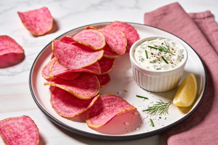 Air Fryer Radish Chips