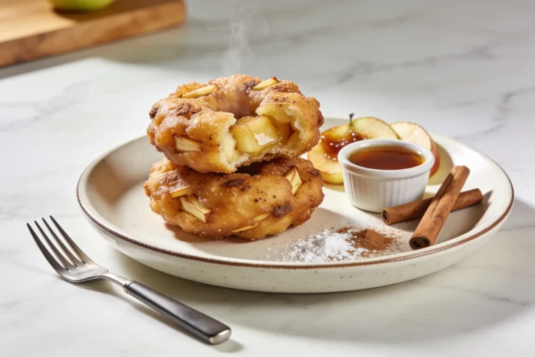Air Fryer Apple Fritters