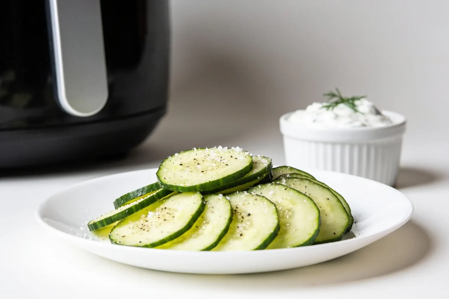 Air Fryer Cucumber Chips