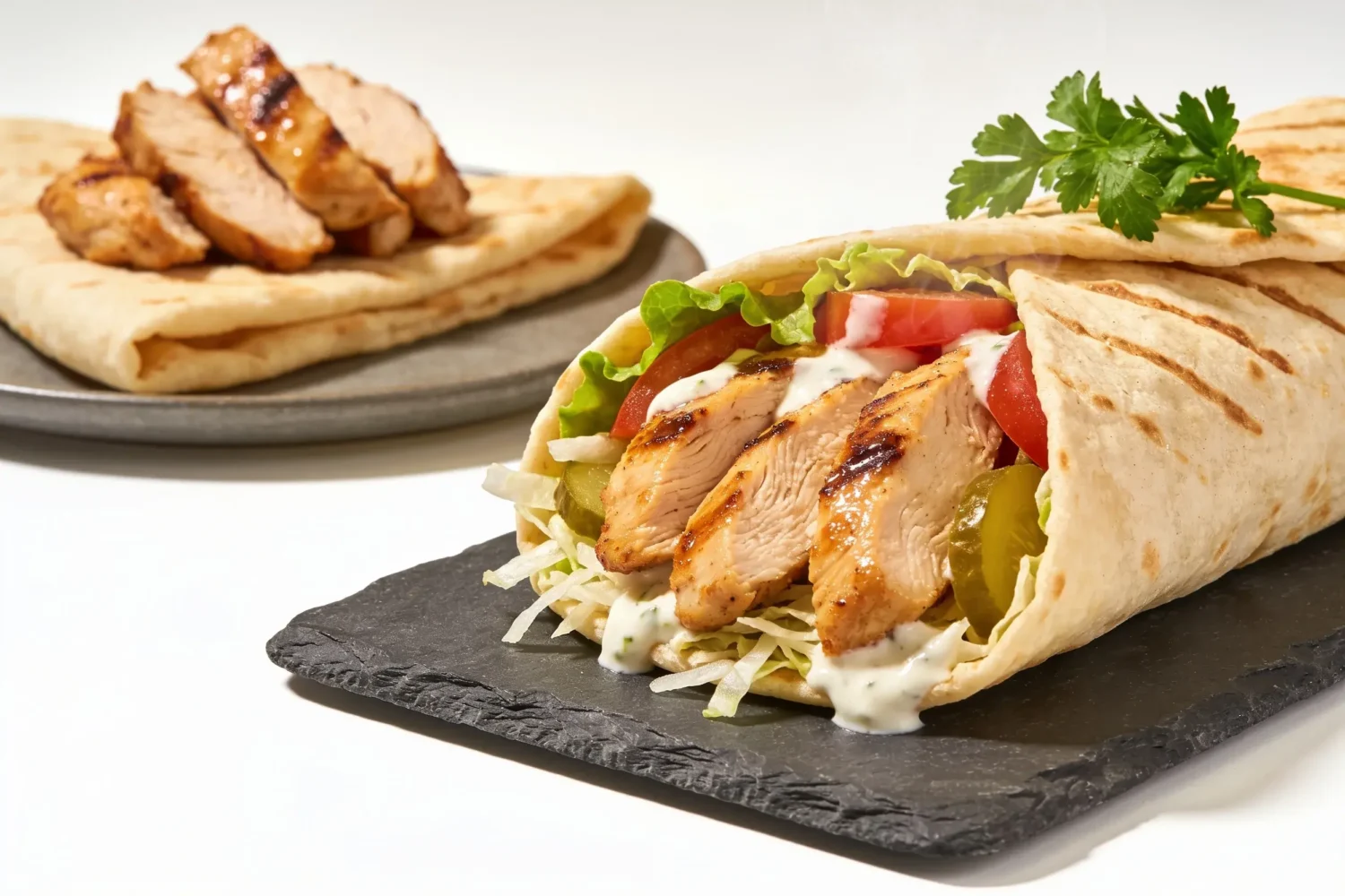 Air Fryer Chicken Shawarma